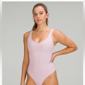 Lululemon Align Bodysuit In Pink Peony